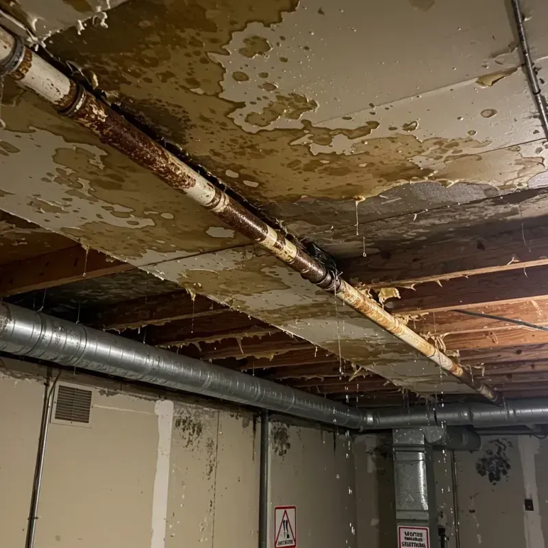 Ceiling Water Damage Repair in Franklin Furnace, OH